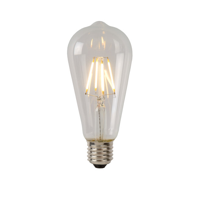 ST64 Class A - Filament lamp - Ø 6,4 cm - LED - E27 - 1x7W 2700K - Transparant - 49084/07/60