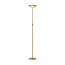 Lucide CELESTE - Vloerlamp - Ø 28 cm - LED Dimb. - 1x21W 2700K - Mat Goud / Messing