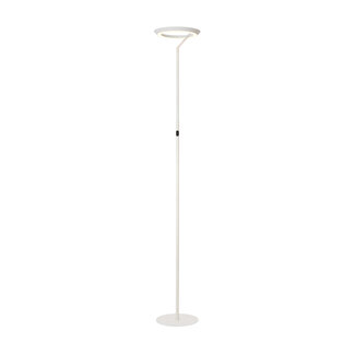 Lucide CELESTE - Vloerlamp - Ø 28 cm - LED Dimb. - 1x21W 2700K - Wit