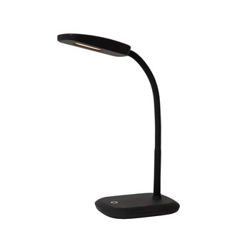 Lucide TESSA - Bureaulamp - LED Dimb. - 1x3,2W 3000K - Zwart