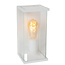 Lucide CLAIRE - Wandlamp Binnen/Buiten - 1xE27 - IP54 - Beweging & dag/nacht sensor - Wit