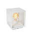 Lucide CLAIRE - Sokkellamp - 1xE27 - IP54 - Wit