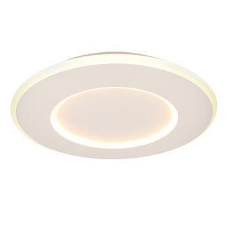 Lucide AXELLE - Flush ceiling light - Ø 39,6 cm - LED Dim. - 1x24W 2700K - 3 StepDim - White