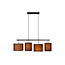 MAYA - Suspension - 4xE27 - Noir - 45409/04/30