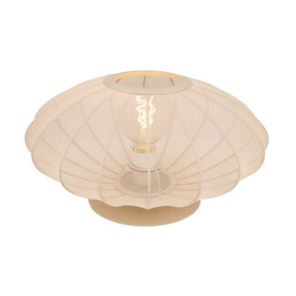 Lucide CORINA - Table lamp - Ø 40 cm - 1xE27 - Cream