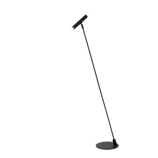 Lucide ALEC - Vloerlamp - LED - G9 - 1x3W 2700K - Inclusief omwisselbare kappen - Zwart