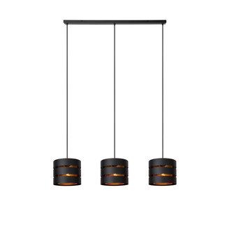Lucide ROSAS - Hanglamp - 3xE27 - Zwart