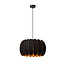 Lucide SPENCER - Hanglamp - Ø 40 cm - 1xE27 - Zwart