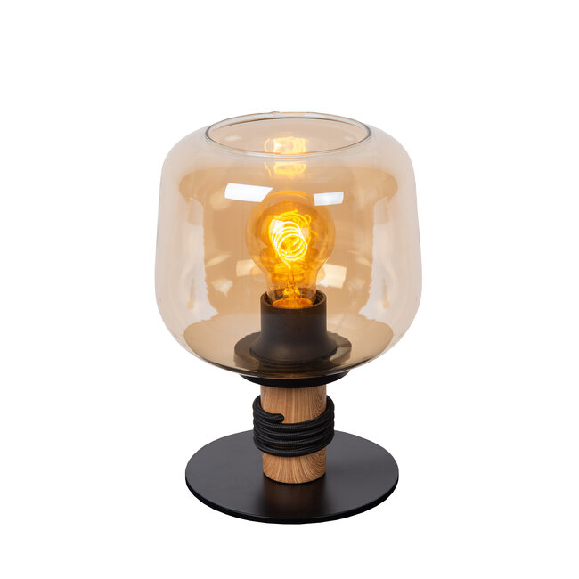 ILONA - Table lamp - Ø 18 cm - 1xE27 - Amber - 45508/01/62