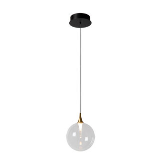 Lucide Premium GISELA - Hanglamp - Ø 16 cm - LED Dimb. - 1x5W 2700K - Transparant