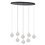 GISELA - Hanglamp - LED Dimb. - 8x3,9W 2700K - Transparant - 13494/29/60