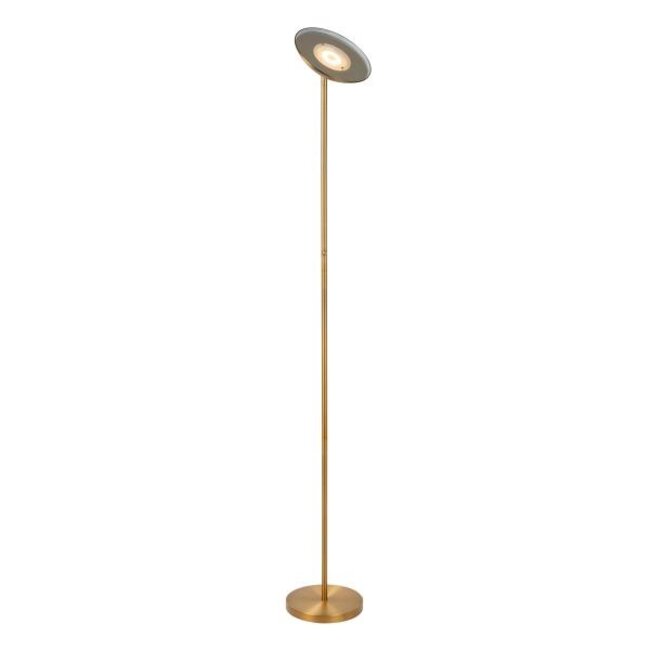 ZENITH - Lampadaire - Ø 25,4 cm - LED Dim. - 1x20W 3000K - Or Mat / Laiton - 19791/20/02
