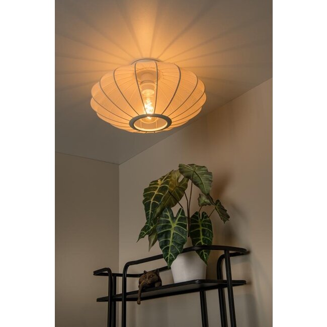 CORINA - Plafonnier - Ø 40 cm - 1xE27 - Crème - 03147/40/38