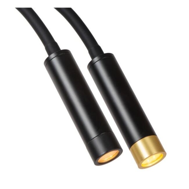 ALEC - Wandspot / Wandlamp - LED - G9 - 1x3W 2700K - Inclusief omwisselbare kappen - Zwart - 03246/03/30