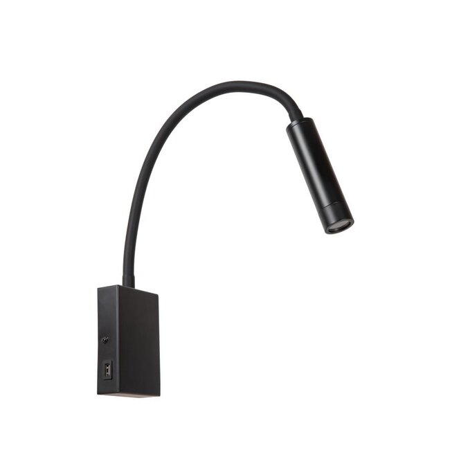 ALEC - Wandspot / Wandlamp - LED - G9 - 1x3W 2700K - Inclusief omwisselbare kappen - Zwart - 03246/03/30