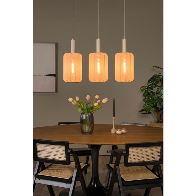 CORINA - Hanglamp - 3xE27 - Beige - 03447/03/38