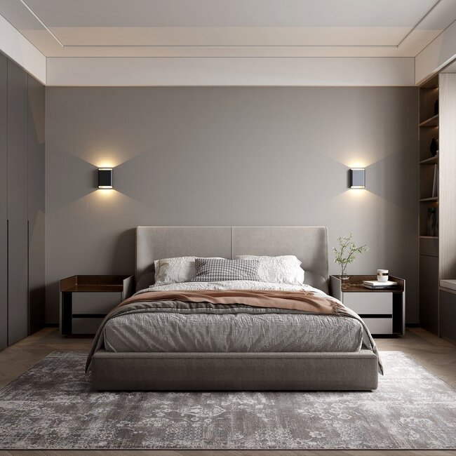 LED wall luminaire DIAZ-L up / down