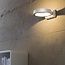 Applique murale LED en forme d'anneau blanc Nimbus