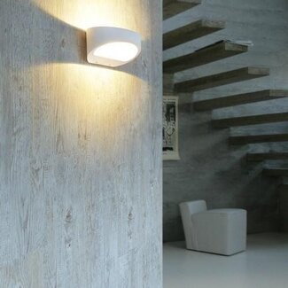 LioLights Applique murale LED Brace blanc IP54