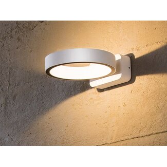 LED Wall light ring-shaped white Nimbus