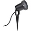 GU10 black IP44 spotlight incl. 1m cable - OUTLET