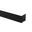 Ligne lumineuse LED Lampa Liniova - 120 x 5 x 5 cm - 40W - noir