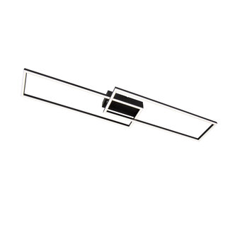 Lucide ARIANNE - Flush ceiling light - LED - CCT - 1x23W 2700K/4000K - Black