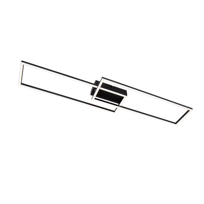ARIANNE - Flush ceiling light - LED - CCT - 1x23W 2700K/4000K - Black - 53104/22/30