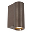 Lucide DUPLA - Wall spotlight / Wall light - 1xGU10 (MR11) - Rust Brown