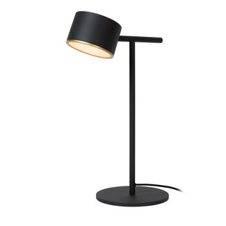 Lucide GIAN - Lampe de table - LED Dim. - 1x9W 2700K - Noir