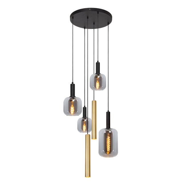JOANET - Hanglamp - Ø 65 cm - 4xE27 - Messing - 45494/16/96