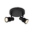 Lucide KIANTI - Spot plafond - Ø 15 cm - 2xGU10 - Noir