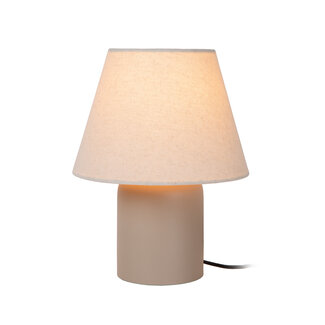 Lucide MACIA - Tafellamp - 1xE14 - Beige