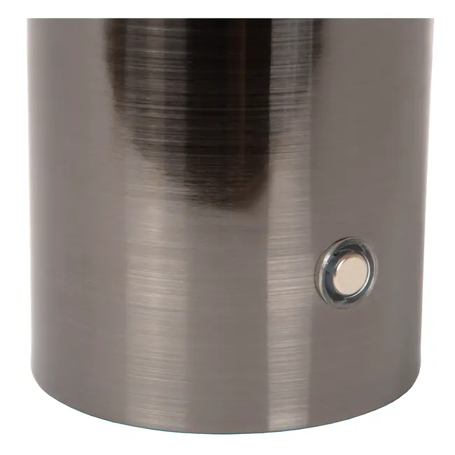 VIVO - Lampe de table Rechargeable - Batterie/Piles - Ø 8 cm - LED Dim. - E27 - 1x1W 2700K - Canon Fusil Mat - 52502/01/08