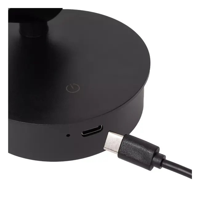 TONI - Oplaadbare Wandspot / Wandlamp - Accu/Batterij - Ø 8,1 cm - LED Dimb. - CCT - 1x2W 2700K/4000K - Magnetisch - Zwart - 29933/02/30