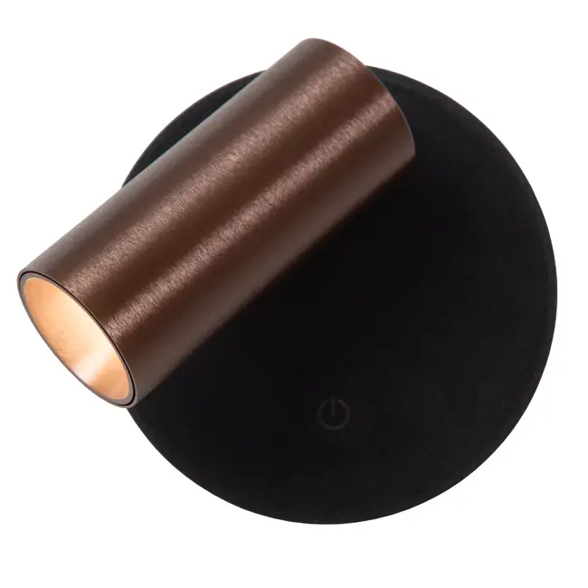 TONI - Rechargeable Wall spotlight / Wall light - Battery pack - Ø 8,1 cm - LED Dim. - CCT - 1x2W 2700K/4000K - Magnetic - Coffee - 29933/02/96
