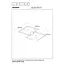 ARIANNE - Flush ceiling light - LED - 2xGU10 - Black - 53102/24/30