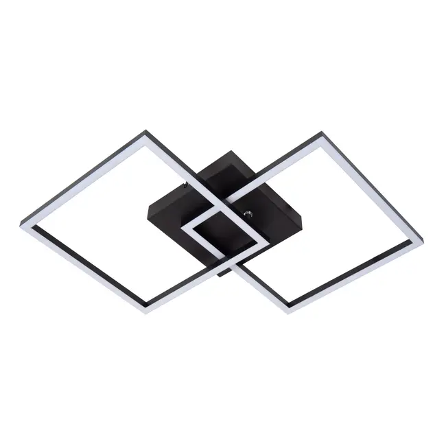 ARIANNE - Plafonnière - LED - CCT - 1x23W 2700K/4000K - Zwart - 53103/22/30