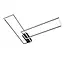 ARIANNE - Flush ceiling light - LED - CCT - 1x23W 2700K/4000K - Black - 53104/22/30