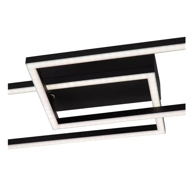 ARIANNE - Plafonnière - LED - CCT - 1x23W 2700K/4000K - Zwart - 53104/22/30