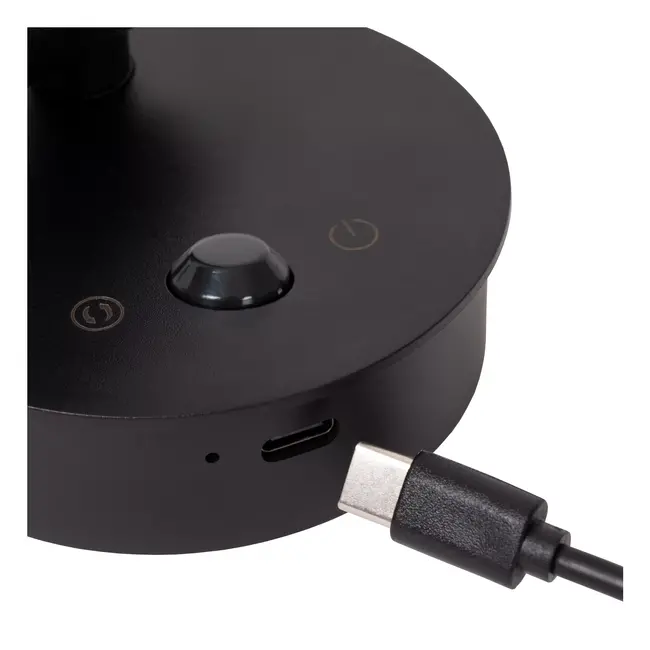 TONI - Rechargeable Wall spotlight / Wall light - Battery pack - Ø 8,1 cm - LED Dim. - CCT - 1x2W 2700K/4000K - Motion Sensor (deactivatable) - Magnetic - Black - 29934/02/30