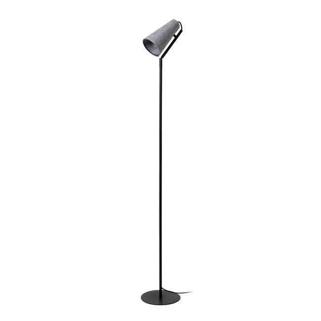 BENSEN - Vloerlamp - 1xE14 - Grijs - 05753/81/36
