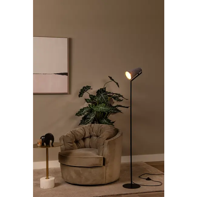 BENSEN - Lampadaire - 1xE14 - Gris - 05753/81/36