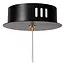 BERLIANE - Hanglamp - Ø 12 cm - LED Dimb. - 1x4W 2700K - Met vervangbare LED-module - Transparant - 00430/04/60