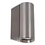 DUPLA - Wall spotlight / Wall light - 1xGU10 (MR11) - Grey iron - 09243/01/15