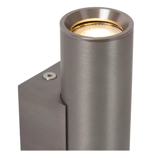 DUPLA - Wall spotlight / Wall light - 2xGU10 (MR11) - Grey iron - 09243/02/15