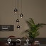 TAMINO - Suspension - Ø 36 cm - LED à intensité variable - 4 x 5,2 W 3000 K - Noir - 74419/20/30