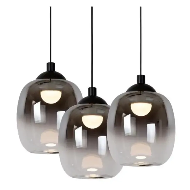 TAMINO - Suspension - Ø 36 cm - LED à intensité variable - 4 x 5,2 W 3000 K - Noir - 74419/20/30