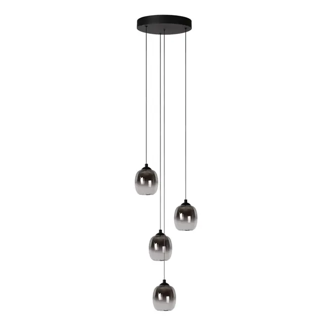 TAMINO - Pendant lamp - Ø 36 cm - LED Dimb. - 4x5.2W 3000K - Black - 74419/20/30