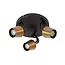 EMILE - Ceiling spotlight - Ø 23 cm - 3xGU10 - Matt Gold / Brass - 51901/13/02